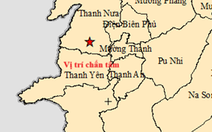Động đất mạnh 3 độ tại Điện Biên