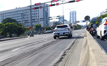 Đường huyết mạch ở Đà Nẵng lồi lõm ‘sống trâu’: Do thời tiết nắng nóng kéo dài