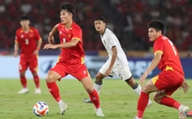 U23 Việt Nam - U23 Indonesia (hiệp 1) 0-0: Chủ nhà đá rắn