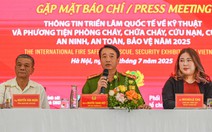 Sắp diễn ra triển lãm quốc tế về phòng cháy tại TP.HCM, người dân được hướng dẫn kỹ năng thoát nạn