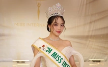 Hoa hậu Thanh Thủy đến Mỹ dự Miss US International