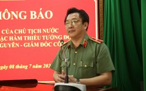 Giám đốc Công an tỉnh Đồng Tháp được thăng cấp bậc hàm thiếu tướng