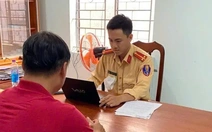 Xử phạt tài xế vượt ẩu trên đèo Khánh Lê, suýt gây tai nạn với xe đối diện