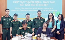 Xanh SM hợp tác đào tạo tài xế và tuyển dụng bộ đội xuất ngũ