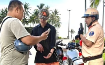 Vụ thanh niên Nga đấm cảnh sát giao thông: Người phụ nữ bị tông nói gì?