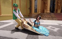 Thí sinh Miss Grand Việt Nam 2025 tung chiêu 'chào sân' hài hước