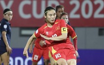 Tuyển nữ Việt Nam - Thái Lan (hiệp 1): 0-0