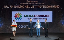 Mena Gourmet đạt giải ‘Dấu ấn thương hiệu Việt truyền cảm hứng’