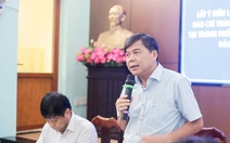 Lãnh đạo, người làm báo tiêu biểu góp ý dự thảo báo cáo chính trị Đại hội Đảng bộ TP.HCM