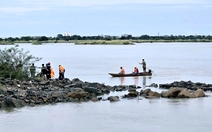Nam công nhân mất tích khi bơi trên sông Ba