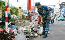 Phường Bảy Hiền ra quân tổng vệ sinh mừng đại hội Đảng các cấp