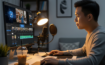'Hậu trường' AI chuyển văn bản thành video trong vài phút