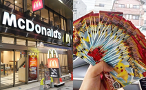 Đồ ăn McDonald’s bị vứt bỏ tràn lan ở Nhật vì chiến dịch tặng thẻ Pokémon