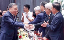 Tổng Bí thư Tô Lâm chủ trì gặp mặt nguyên lãnh đạo Đảng, Nhà nước