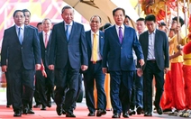 Tổng Bí thư Tô Lâm, Thủ tướng Phạm Minh Chính dự khánh thành Trung tâm hội chợ triển lãm quốc gia