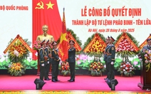 Thành lập Bộ tư lệnh Pháo binh - Tên lửa