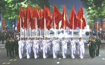 Hàng chục ngàn người tổng hợp luyện diễu binh, diễu hành tại quảng trường Ba Đình