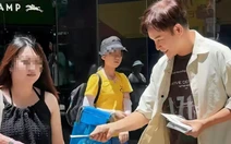 Ngôi sao đình đám TVB đi phát tờ rơi nhưng không ai nhận ra