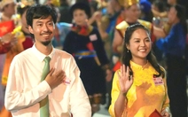 Tiểu đội trưởng Tạ, Cường trong phim Mưa đỏ cùng Đen Vâu, Hoàng Thùy Linh sơ duyệt diễu hành 2-9