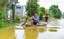 Hàng trăm nhà dân ở Thanh Hóa bị ngập lụt sau bão số 5