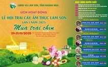 Lâm Sơn tổ chức lễ hội trái cây, ẩm thực chào mừng Quốc khánh