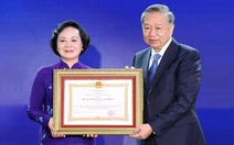 Tổng Bí thư Tô Lâm trao Huân chương Lao động hạng nhất cho Bộ Nội vụ