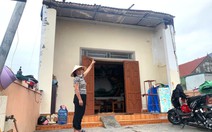 Xã ven biển có gần 5.000 nhà bị tốc mái vì bão Kajiki