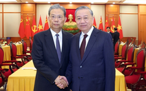 Tổng Bí thư Tô Lâm tiếp Ủy viên trưởng Nhân đại toàn quốc Trung Quốc Triệu Lạc Tế