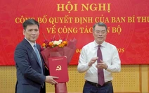 Ông Nguyễn Thanh Bình làm phó trưởng Ban Tổ chức Trung ương
