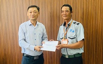 Khen thưởng đột xuất người chạy 30km tìm nhẫn kim cương cho du khách ở Đà Nẵng