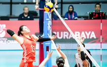 Bóng chuyền nữ Trung Quốc 'vùi dập' Hàn Quốc tại Giải U21 thế giới