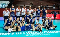 Bóng chuyền nữ U21 Việt Nam vượt trội Serbia về thống kê