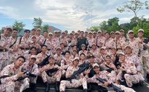 Chiến sĩ tập buổi cuối diễu binh: 'Chào thao trường những ngày nắng lửa, mưa giông'