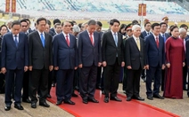 Lãnh đạo Đảng, Nhà nước vào Lăng viếng Chủ tịch Hồ Chí Minh nhân dịp 80 năm Quốc khánh