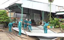 Mưa dông làm sập và tốc mái 38 căn nhà tại An Giang