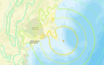 Động đất rung chuyển Kamchatka của Nga, nguy cơ sóng thần trong 300km