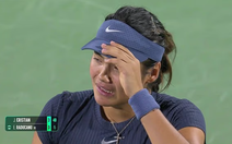 Emma Raducanu bật khóc lúc đang thi đấu tại Korea Open