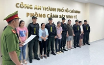 Công an TP.HCM bắt tạm giam 5 người nhập lậu hàng hóa từ Trung Quốc