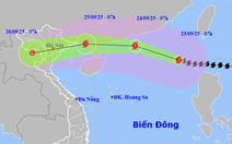 Hai yếu tố khiến siêu bão Ragasa suy yếu từ ngày mai 24-9