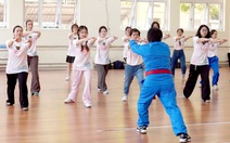 Lớp Vovinam rèn bản lĩnh phái đẹp trước bạo lực