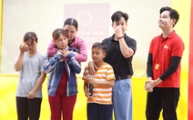 'Mái ấm gia đình Việt' ghi hình tại An Giang: nhiều nghệ sĩ bật khóc