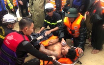 Ngư dân bơi được vào bờ sau 6 tiếng chìm tàu và bám trụ ở phao hàng hải