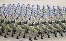 Đội hình diễu binh, diễu hành A80 hoàn thành nhiệm vụ, trở về đơn vị