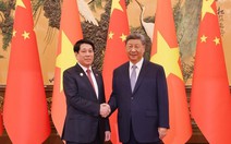 Chủ tịch nước Lương Cường hội đàm Tổng Bí thư, Chủ tịch nước Trung Quốc Tập Cận Bình