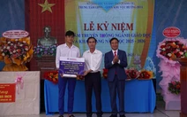 Thủy điện Quảng Trị tặng 30 máy tính cầm tay tại Hướng Hóa