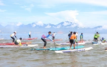 Sôi nổi giải đua thuyền buồm, chèo SUP trên biển Đà Nẵng