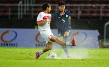 U23 Thái Lan và Lebanon hòa nhau trong trận 'thủy chiến'