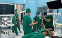 Lần đầu tiên phẫu thuật nội soi tại đặc khu Côn Đảo