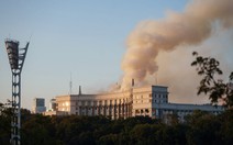 Nga tập kích quy mô lớn nhất vào Ukraine, trúng tòa nhà chính phủ
