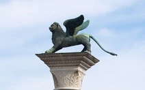 Tượng sư tử biểu tượng Venice là hàng 'made in China'